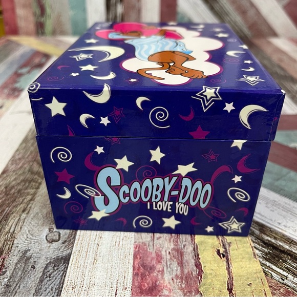 Scooby-Do Vintage (2002) Musical Jewelry Box NIB Collectible Purple White - Picture 5 of 11